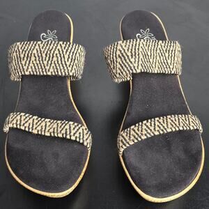 Island Slipper Sandals Women's 9 Made in Hawaii Wedge